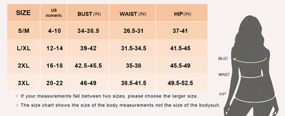 Women's Tummy Control Zip Front Bodysuit